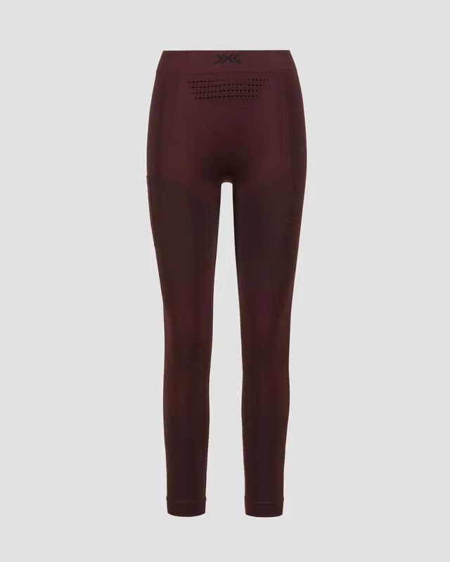 Leginsy damskie X-Bionic XCEED RUN LONG TIGHTS WMN OXIDE RED/X BLACK czerwone (L)