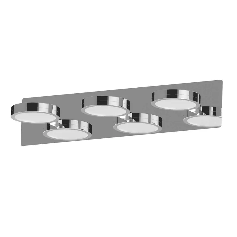 Lightme oświetlenie lustra Aqua down chrom 3-pkt.