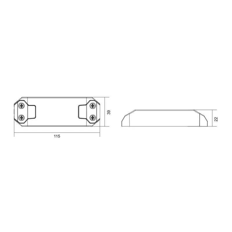 Sterownik LED Basic, ściemniany, CC, D35009UF/9W