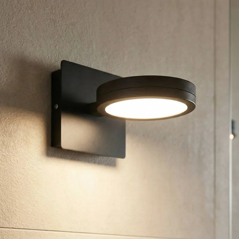 LIGHTME kinkiet LED Aqua down 1-pkt. czarny