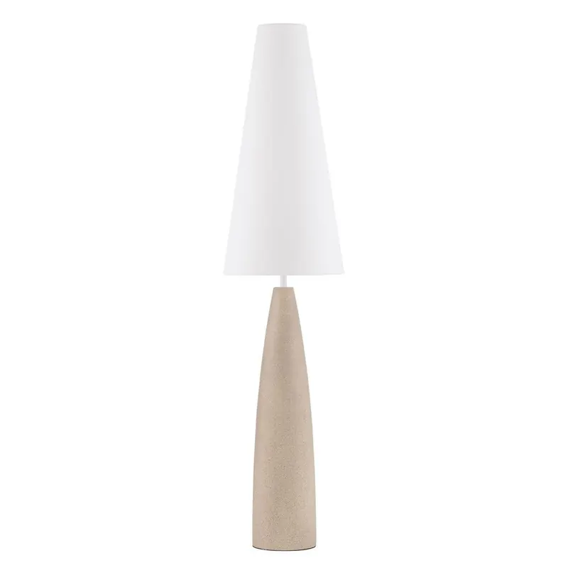 Biała/kremowa lampa stojąca (wysokość 130 cm) Mizu – Nova Luce