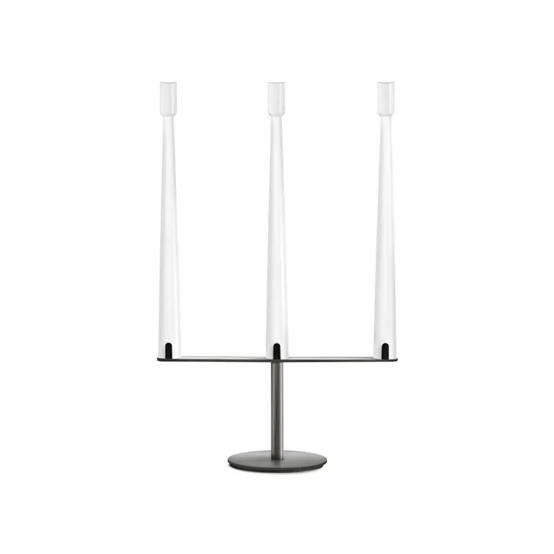 Nemo Sorrento lampa stołowa LED z akumulatorem, biała, 3-punktowa, USB