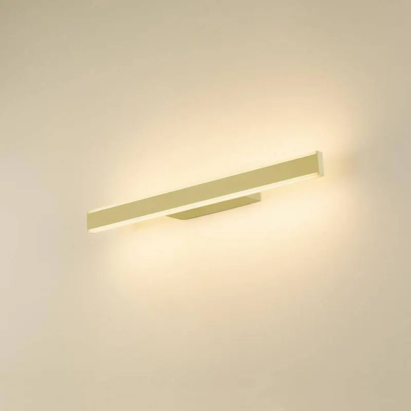 SLV Kinkiet LED do łazienki One Linear, 52 cm, kolor mosiężny