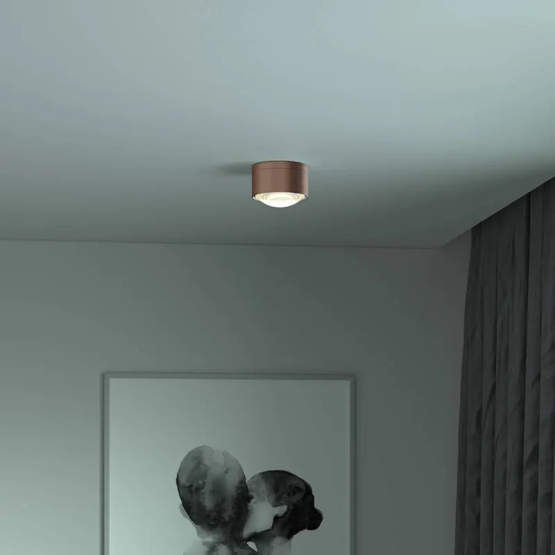 Puk! 120 One reflektor LED matowy, miedź