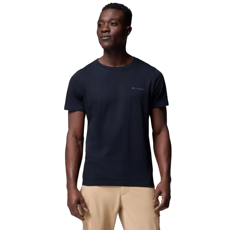 Columbia Rapid Ridge Back Graphic Tee II 1934824022, Męskie, Czarne, t-shirty, bawełna, rozmiar: M