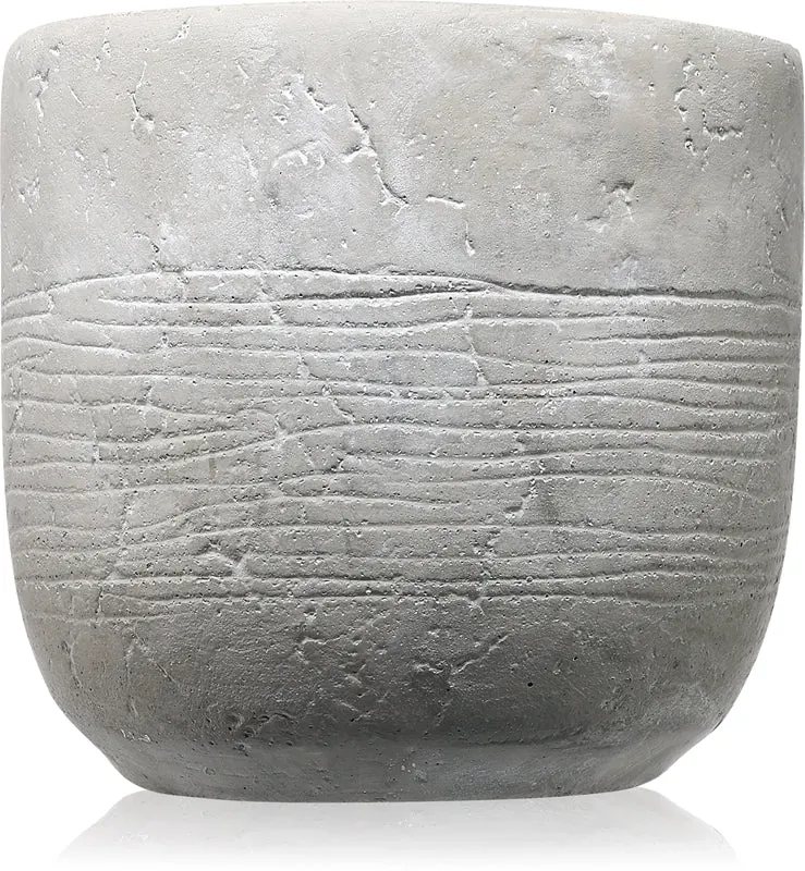 PAJU Solidna jasnoszara świeca ogrodowa 17 cm