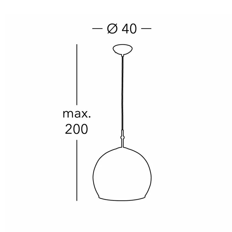 Lampa wisząca Kolarz Luna, Ø 40 cm, kremowy, szkło