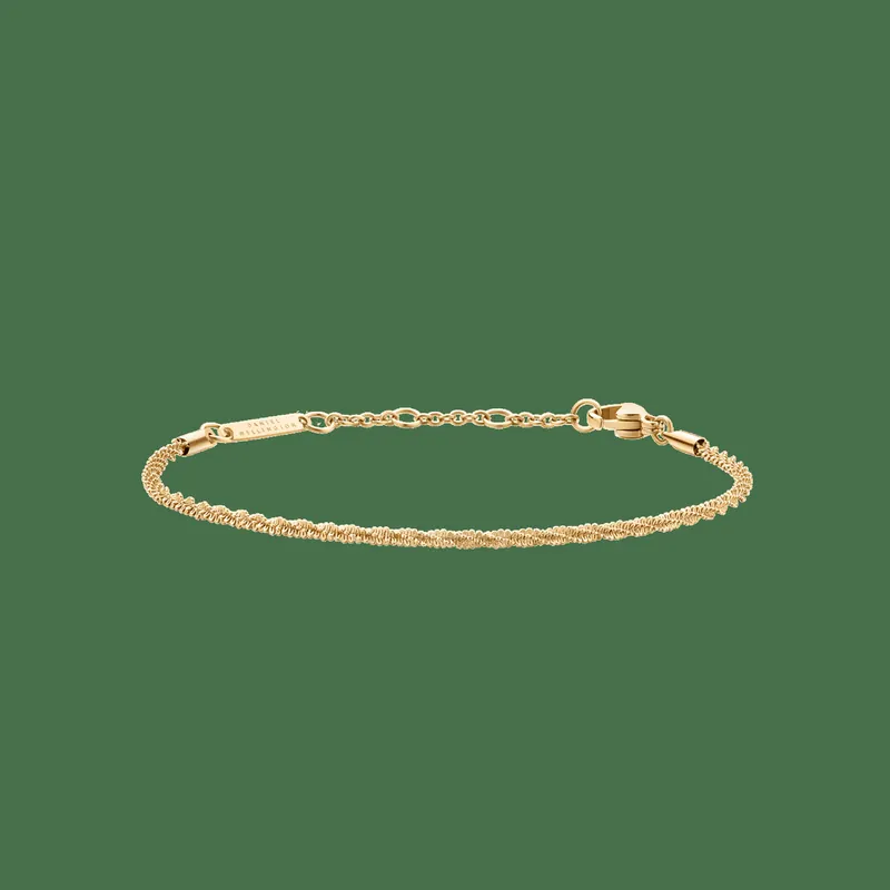 Daniel Wellington DW Staple Twisted 155-185 mm Gold