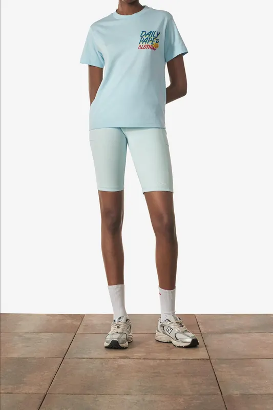 Daily Paper Renar Tee Cool Blue Maat: S | Tops Outlet | Unisex | Blauw