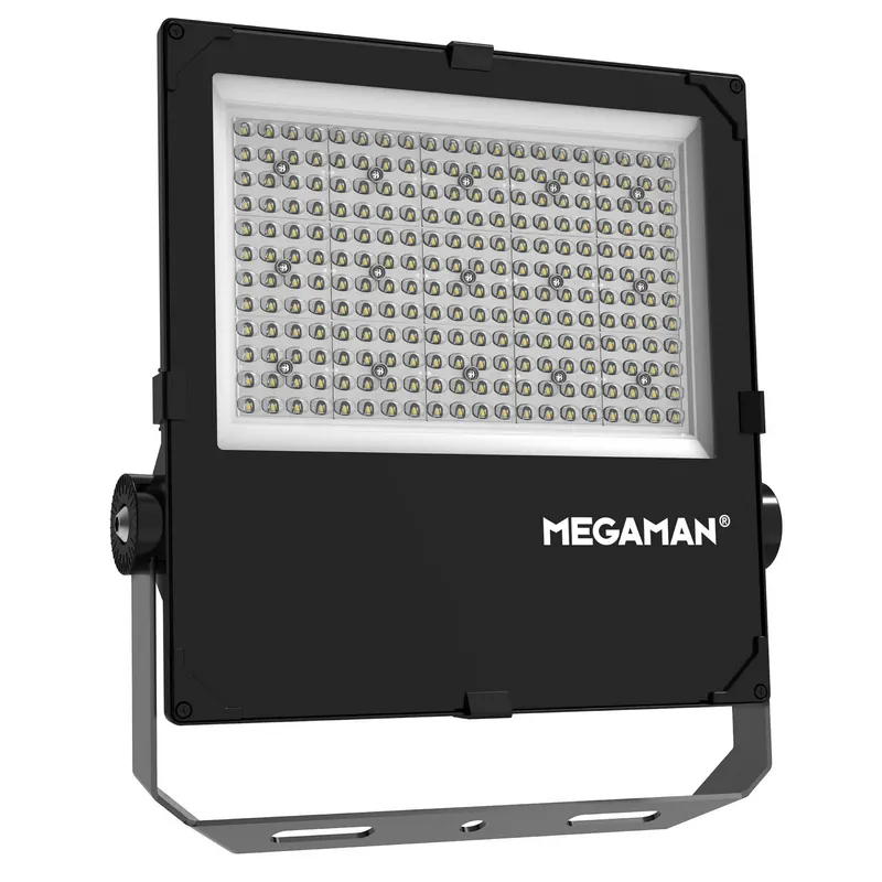 Reflektor zewnętrzny LED MEGAMAN Hugo, 150 W, 4000 K, IP66