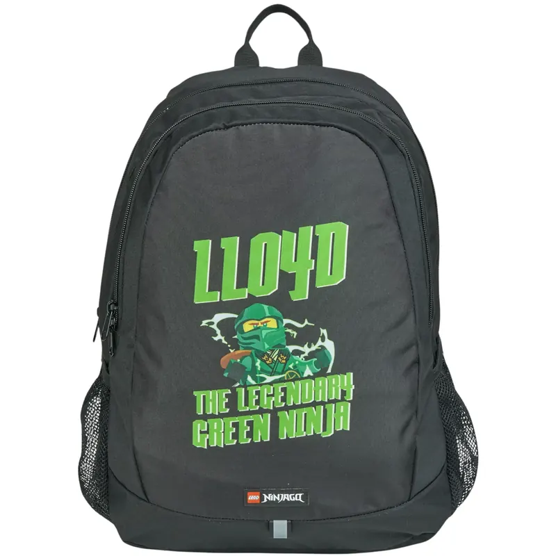 LEGO Ninjago School Backpack 20279-2508, Dla chłopca, Czarne, plecaki, poliester, rozmiar: One size