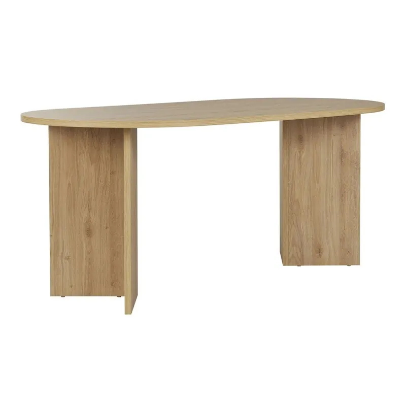 Stół w dekorze dębu 89,5x180 cm Sablin – Kalune Design