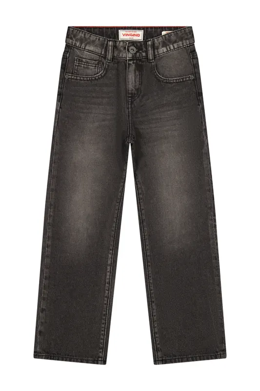 Vingino Boys Giovanni Jeans Washed Black Maat: 7 | Spijkerbroeken Outlet | Unisex | Zwart