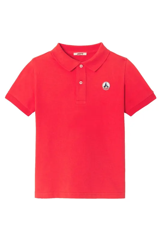 JOTT Salvador Polo Fire Red Maat: 14Y | Overhemden Outlet | Unisex | Rood