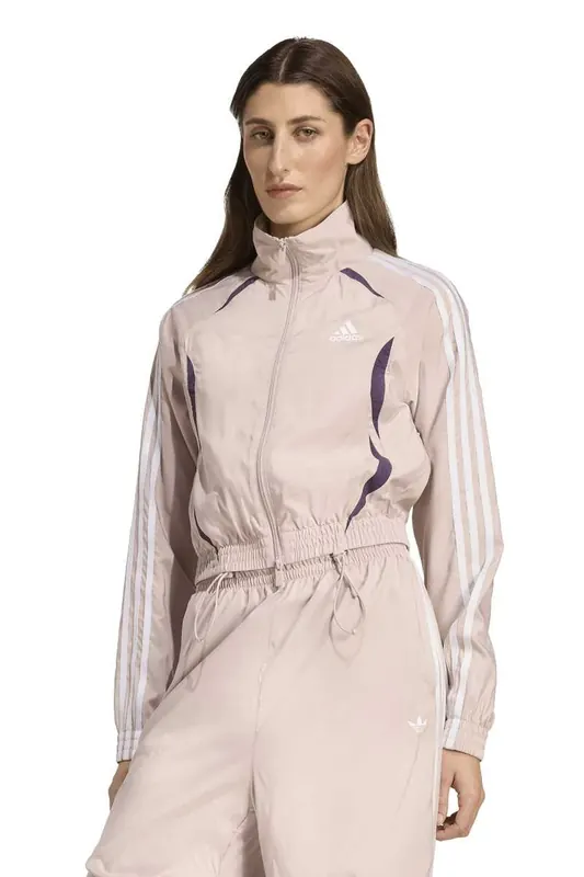 Adidas Originals Adilenium Season 4 Teamgeist Slim Track Top New Ro Maat: XS | Sport Jassen Outlet | Dames | Roze