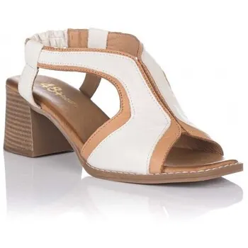48 Horas  Keilabsatzsandalen Sandale mit Absatz - Leder