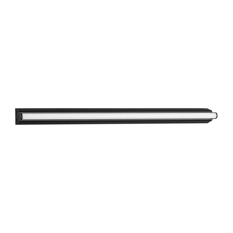 Aluminiowy kinkiet LED w kolorze matowej czerni Endo – Nova Luce