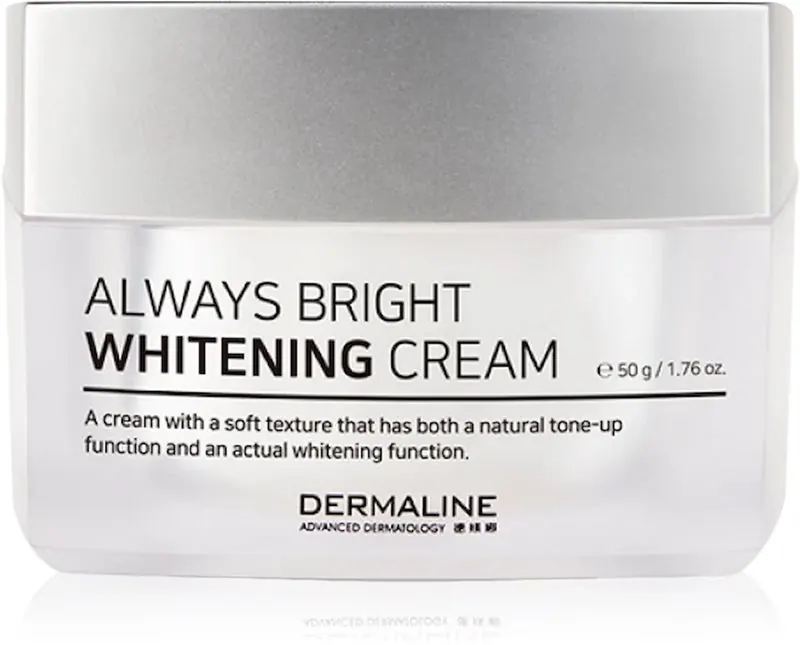 Dermaline Always Bright Whitening Cream rozświetlający krem do twarzy 50 g