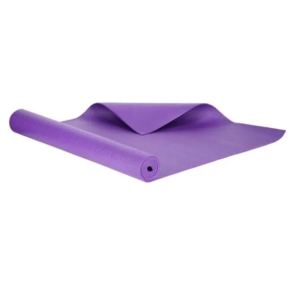 Mata do ćwiczeń fitness i jogi 173x61cm ONE FITNESS YM01 fioletowa
