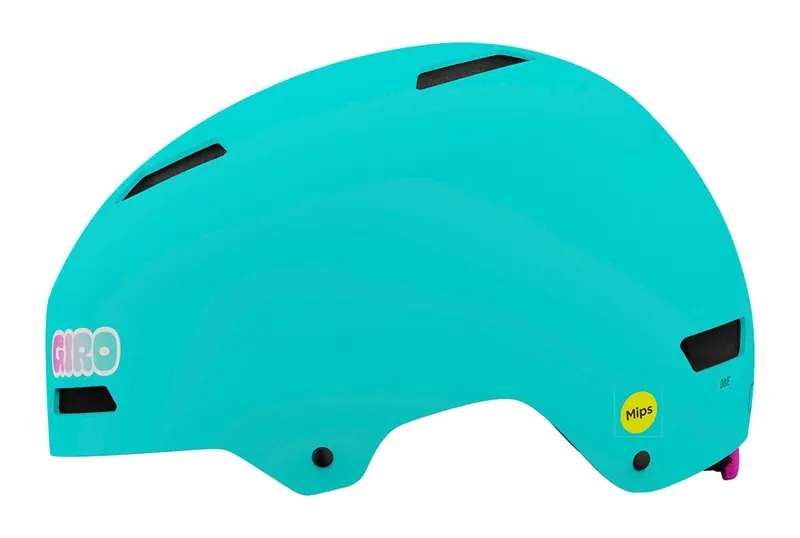Kask dziecięcy juniorski GIRO DIME FS matte screaming teal roz. S (51-55 cm) . (51-55)