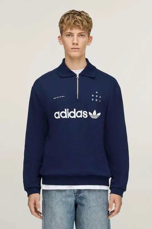 adidas Originals ADI008 X SFTM longsleeve męski z bawełną