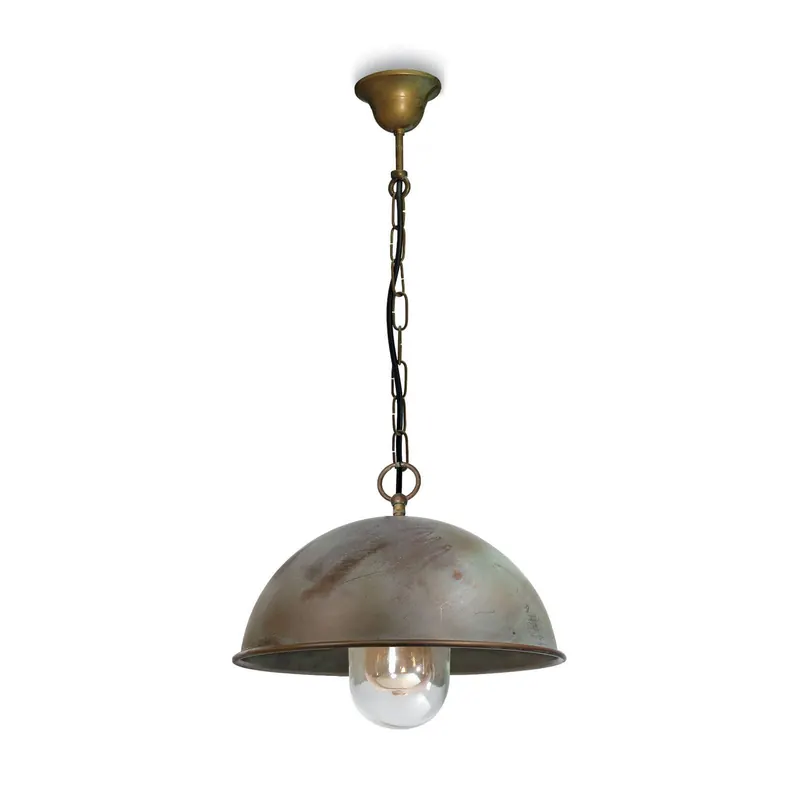 Lampa wisząca Koło mosiądz antyczny Ø 30 cm