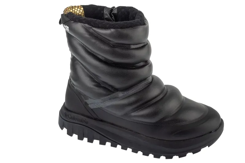 Columbia Snowtrot Peak Odx 2128041010, Damskie, Czarne, buty zimowe, nylon, rozmiar: 39