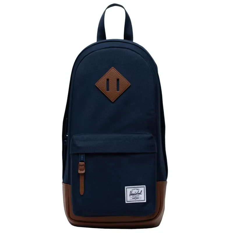 Herschel Heritage Shoulder Bag 11388-03548, Unisex, Granatowe, plecaki, poliester, rozmiar: One size