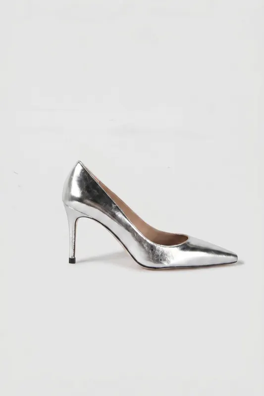 LK Bennett Floret New Closed Courts Silver Maat: 41 | Pumps Outlet | Dames | Zilver