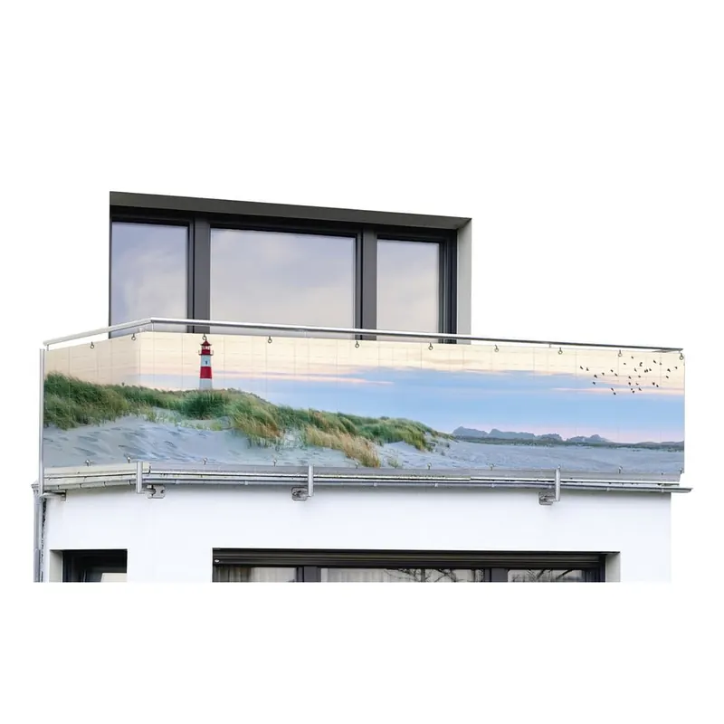 Plastikowa osłona balkonowa 500x85 cm North Sea Coast – Maximex