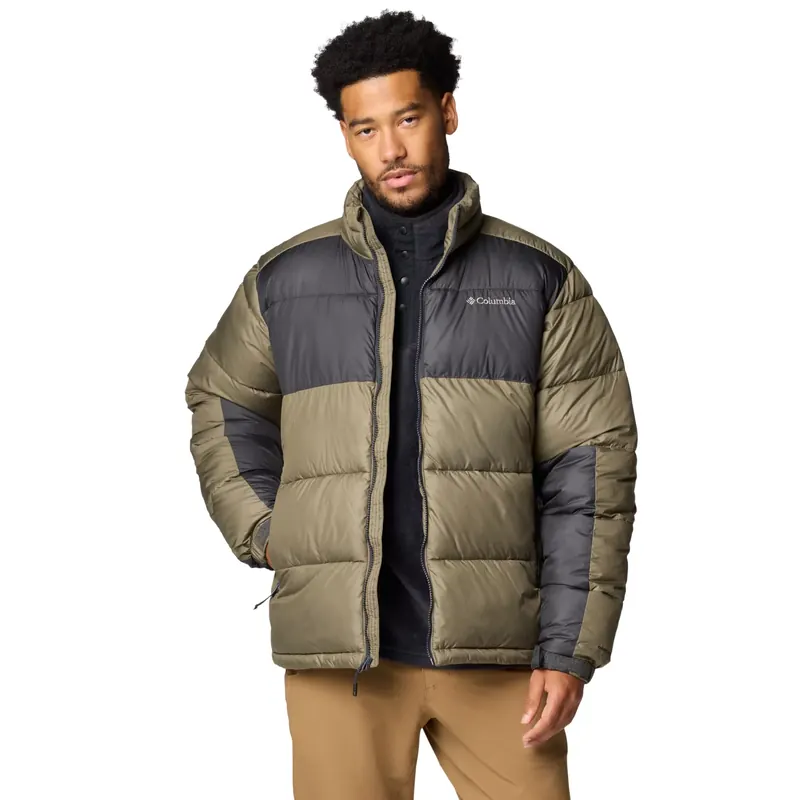 Columbia Pike Lake II Jacket 2050941399, Męskie, Zielone, kurtki, poliester, rozmiar: L