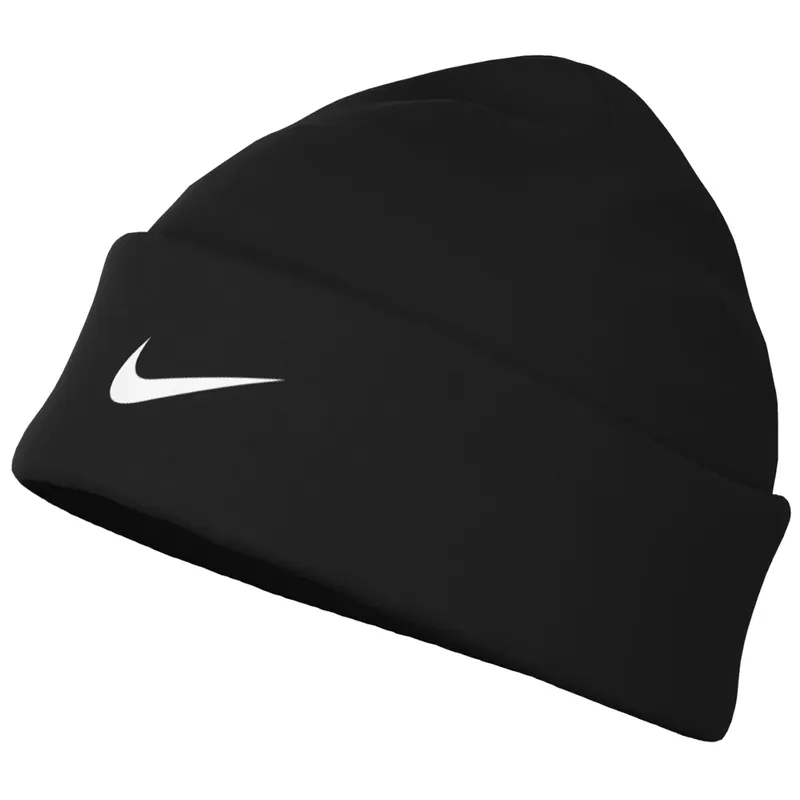 Nike Dri-FIT Peak Beanie FQ8292-010, Męskie, Czarne, czapki, poliester, rozmiar: One size