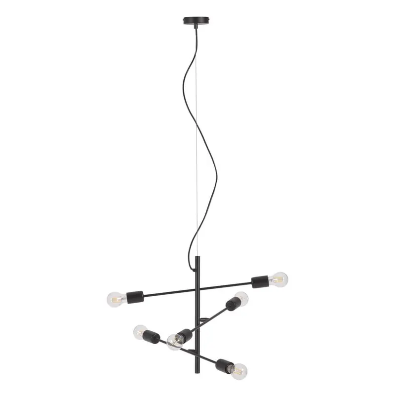 Czarna lampa wisząca ø 55 cm Spica – Kave Home