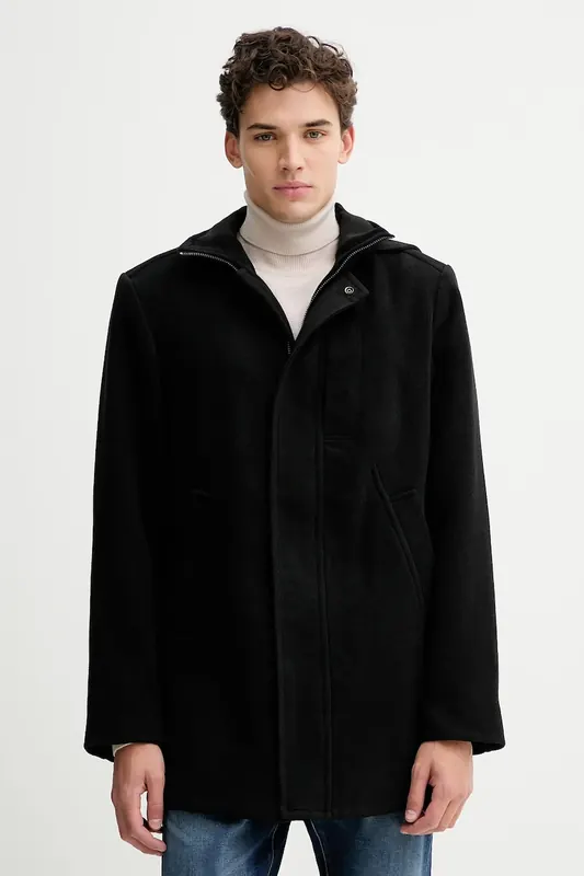 G-Star płaszcz męski z wełną Garber Wool Trench