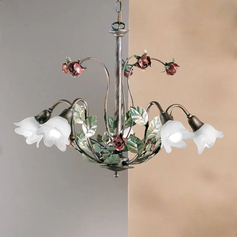 Lampa wisząca ROSAIO 5-punktowa