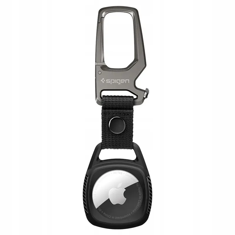 Spigen Rugged Armor, czarny Apple AirTag