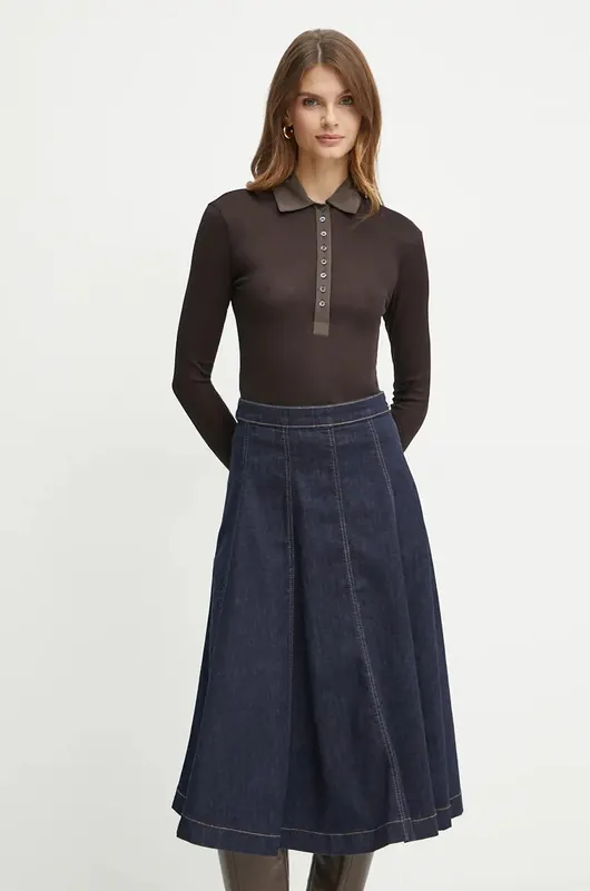 Pinko longsleeve bawełniany