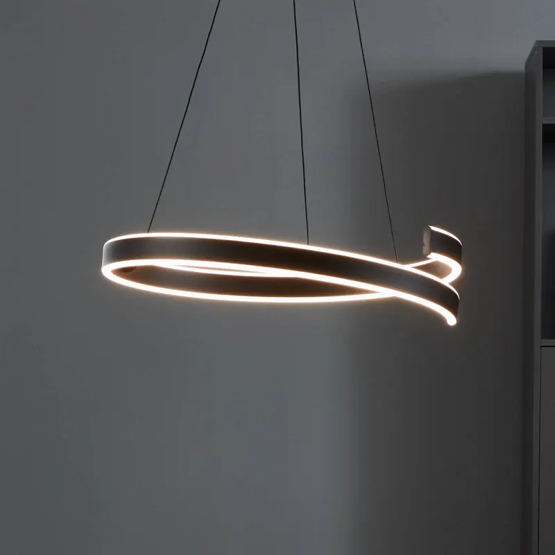 EGLO connect Smart żyrandol LED Andabaia-Z, czarny
