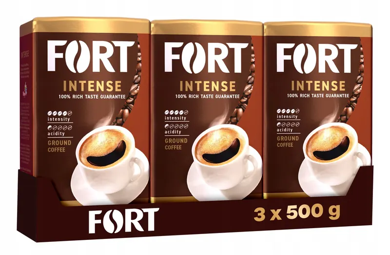 Kawa mielona Fort 3 x 500g