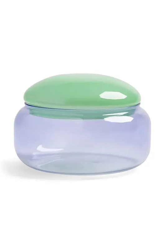 &k amsterdam pojemnik z pokrywką puffy lilac
