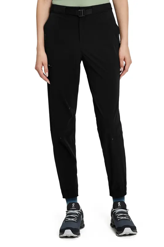 On Trek Pants 2 W Black Maat: XS | Cargobroeken Outlet | Dames | Zwart