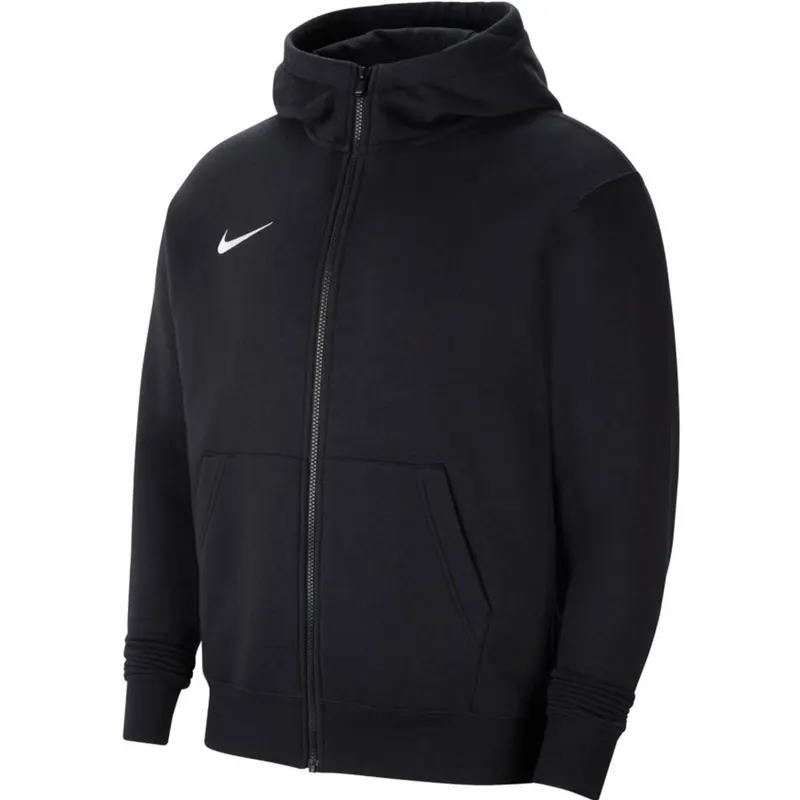 Nike Bluza Park 20 Fleece FZ Hoodie Junior CW6891 010 czarna (XS (122-128cm))