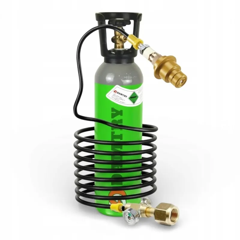 CO2 Fľaša 5l a Adaptér do výrobníka sódy Sodastream Quick Connect Terra Alu