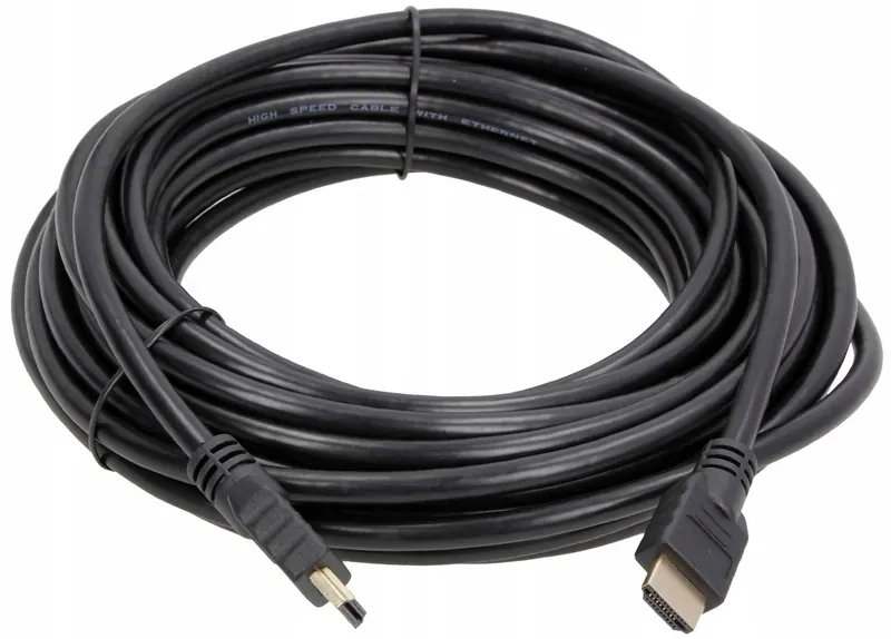 Kabel Hdmi 12M Przewód Giętki High Speed Full Hd 3D 1.4b 2160P 4K Pawonik