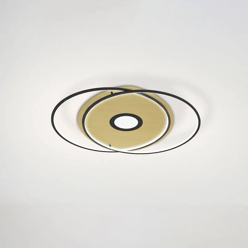 Paul Neuhaus Q-AMIRA lampa sufitowa LED, czarna
