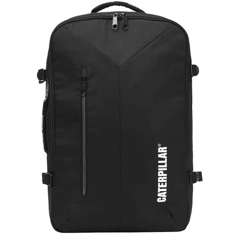 Caterpillar City Cabin Backpack 84706-01, Unisex, Czarne, plecaki, poliester, rozmiar: One size