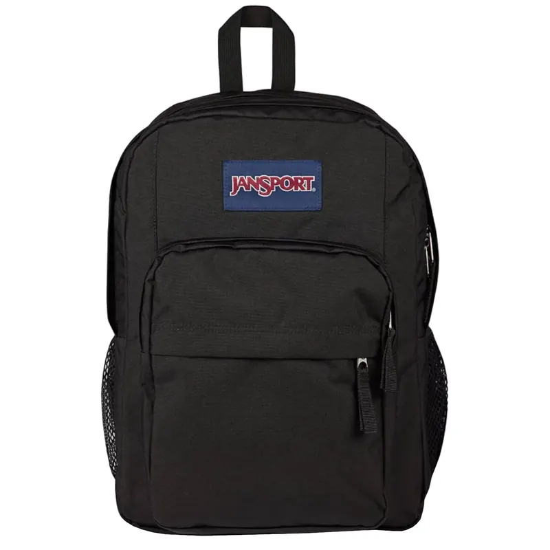 JanSport Big Day Pack Backpack EK0A5BLEN55, Unisex, Czarne, plecaki, poliester, rozmiar: One size
