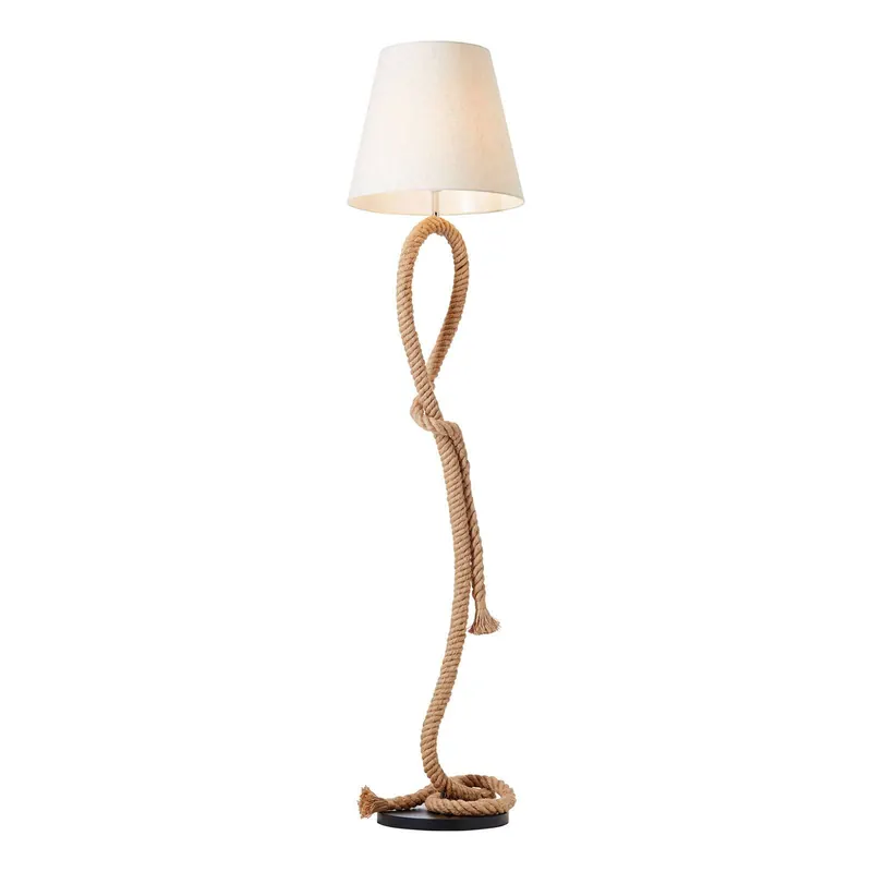 Lampa podłogowa Sailor podstawa z liny