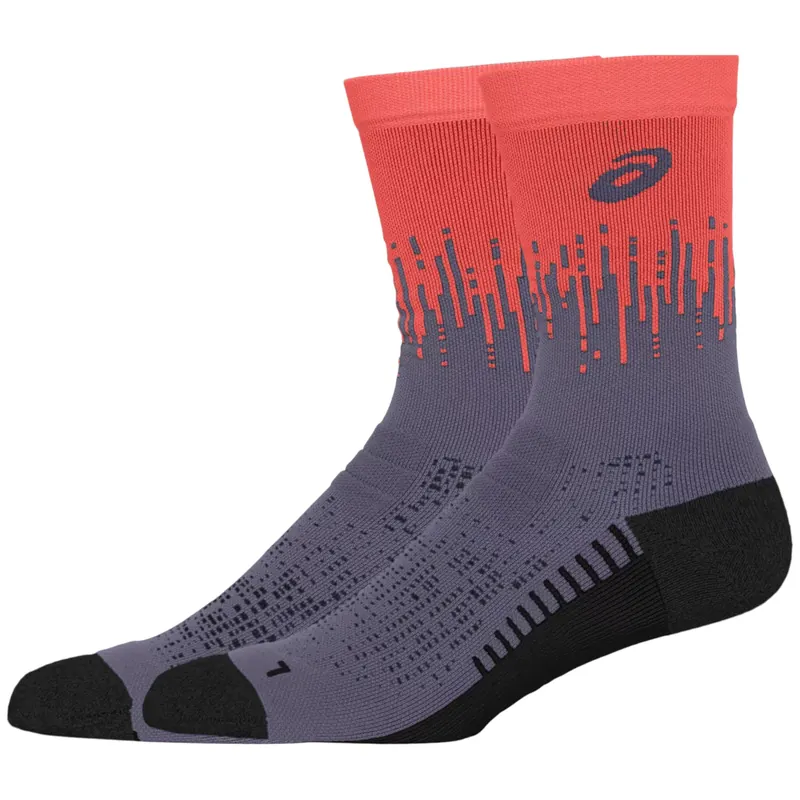 ASICS Performance Run Sock Crew 3013A977-501, Unisex, Szare, skarpetki, syntetyk, rozmiar: 35-38