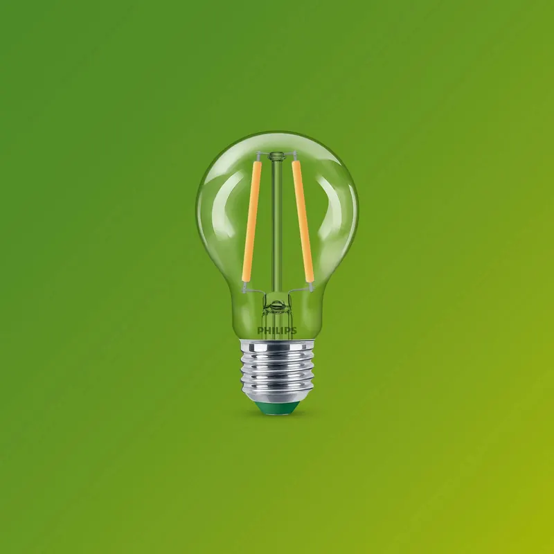Żarówka LED Philips E27 A60 2,3 W 485 lm 2700 K filament, opakowanie 6 szt
